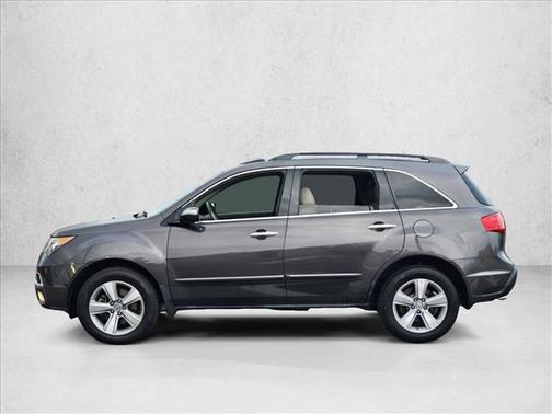 Silver/Gray 2011 Acura MDX 3.7L Technology