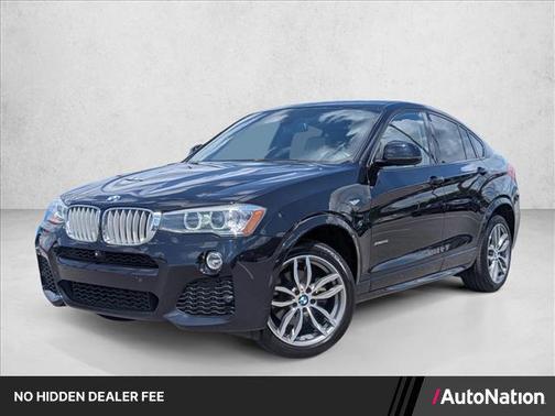 Black 2016 BMW X4 xDrive35i