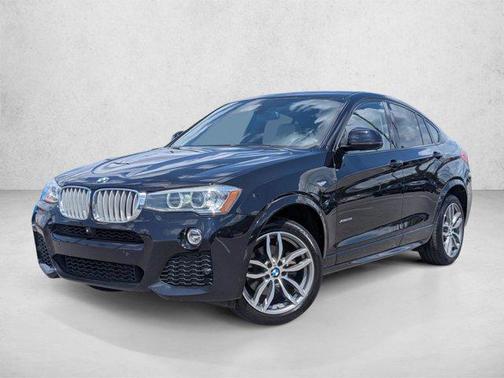 Black 2016 BMW X4 xDrive35i