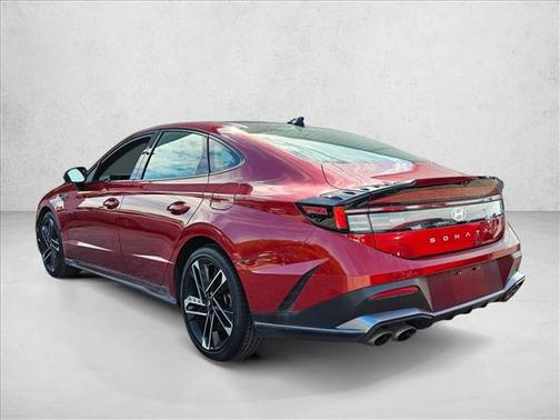Ultimate red 2024 Hyundai SONATA N Line