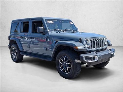 Anvil Clear Coat 2024 Jeep Wrangler 4-Door Sahara 4x4