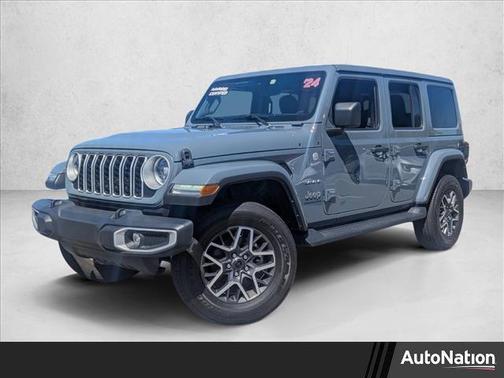 Anvil Clear Coat 2024 Jeep Wrangler 4-Door Sahara 4x4
