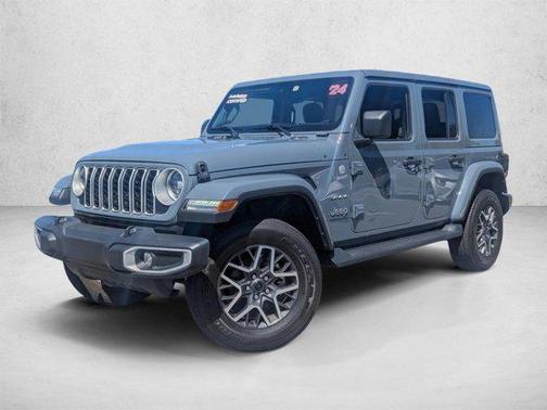 Anvil Clear Coat 2024 Jeep Wrangler 4-Door Sahara 4x4