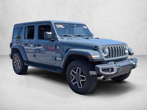 Anvil Clear Coat 2024 Jeep Wrangler 4-Door Sahara 4x4
