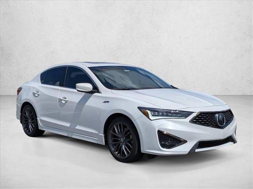 Platinum White Pearl 2019 Acura ILX Premium & A-SPEC Packages