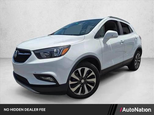 Summit White 2017 Buick Encore Preferred II