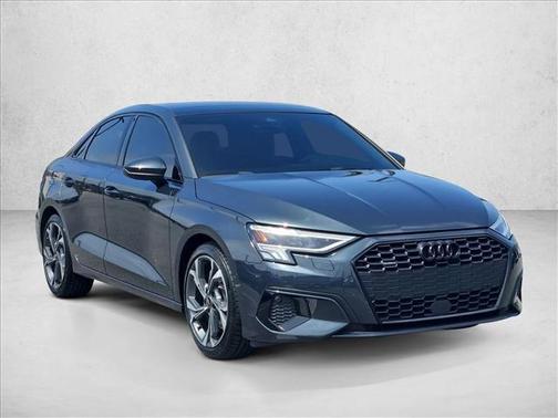 Manhattan Gray Metallic 2023 Audi A3 Premium
