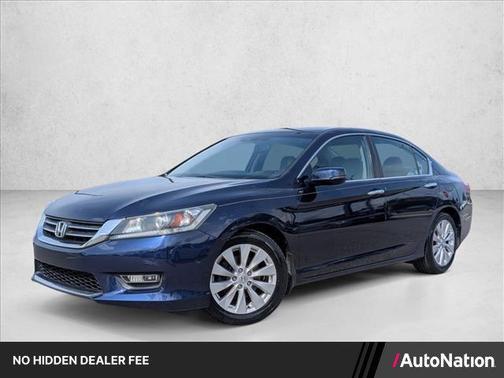 Obsidian Blue Pearl 2013 Honda Accord EX-L