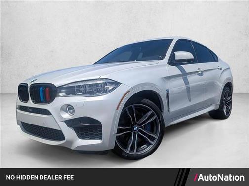 Mineral White Metallic 2018 BMW X6 M Sports Activity Coupe