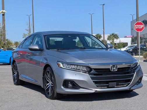 Silver/Gray 2021 Honda Accord Touring 2.0T