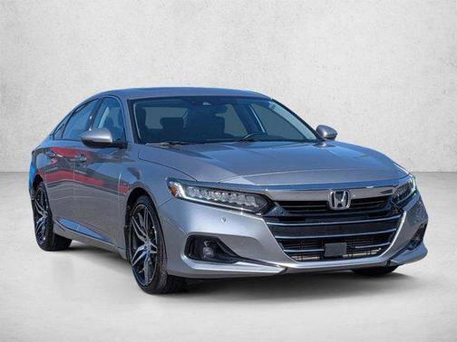 Silver/Gray 2021 Honda Accord Touring 2.0T