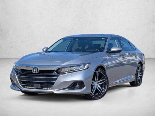 Silver/Gray 2021 Honda Accord Touring 2.0T