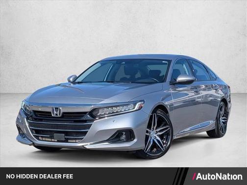 Silver/Gray 2021 Honda Accord Touring 2.0T