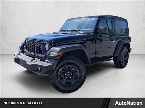 Black Clearcoat 2025 Jeep Wrangler Sport