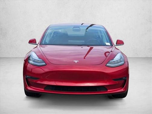 Red Multi-Coat 2018 Tesla Model 3 Long Range