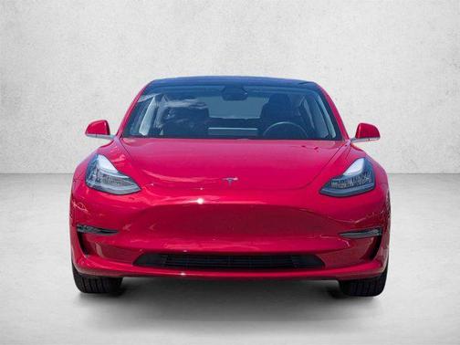 Red Multi-Coat 2018 Tesla Model 3 Long Range