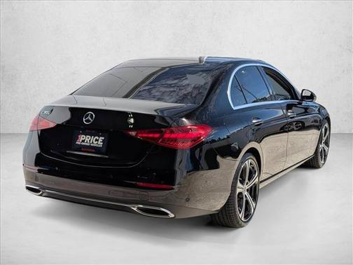 Black 2023 Mercedes-Benz C-Class Sedan