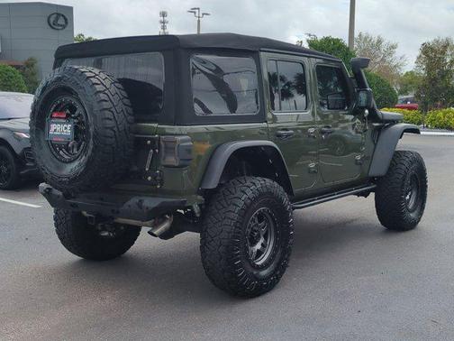 Sarge Green Clearcoat 2021 Jeep Wrangler Unlimited Rubicon