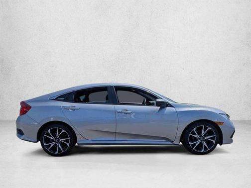 Lunar Silver Metallic 2020 Honda Civic Sport