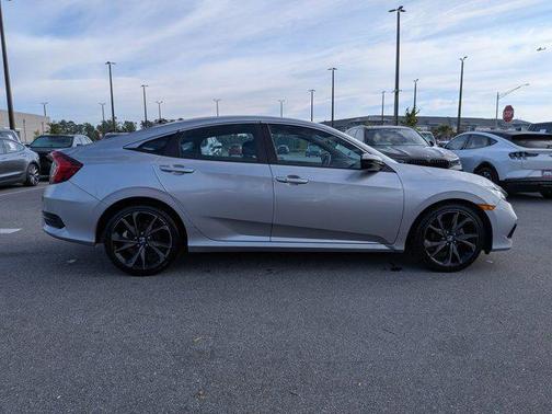 Lunar Silver Metallic 2020 Honda Civic Sport