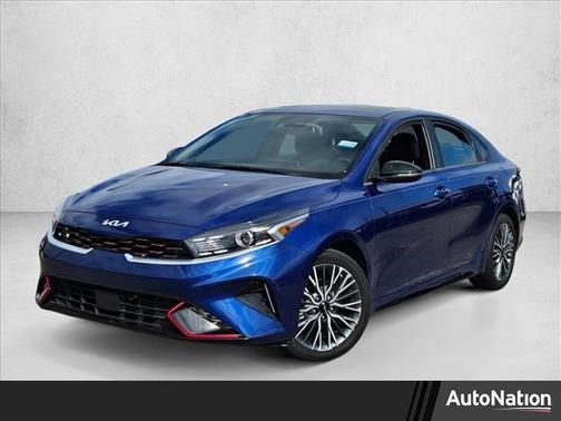 Deep Sea Blue 2024 Kia Forte GT-Line