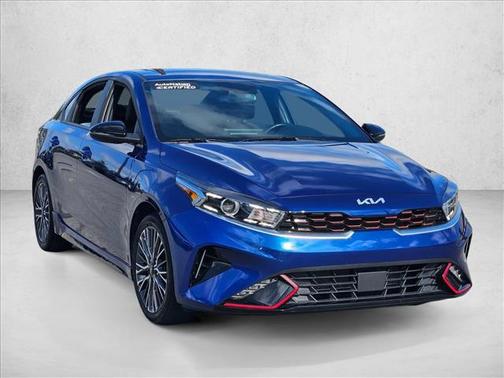 Deep Sea Blue 2024 Kia Forte GT-Line