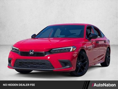 Rallye Red 2022 Honda Civic Sport