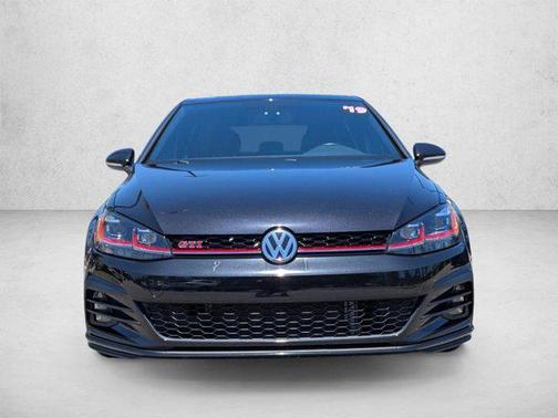 Deep Black Pearl 2019 Volkswagen Golf GTI 2.0T S 4-Door