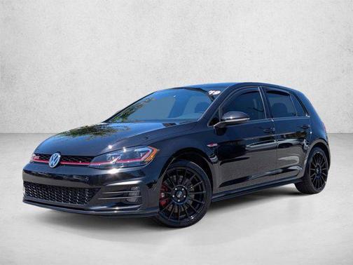 Deep Black Pearl 2019 Volkswagen Golf GTI 2.0T S 4-Door