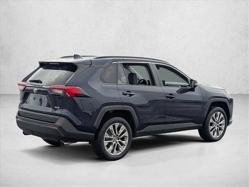 Blue 2019 Toyota RAV4 XLE Premium