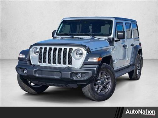 Silver Zynith Clearcoat 2024 Jeep Wrangler Sport S