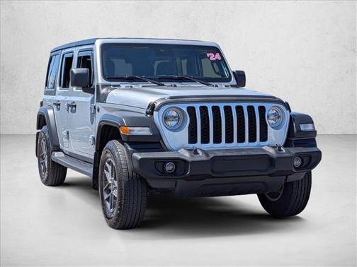 Silver Zynith Clearcoat 2024 Jeep Wrangler Sport S