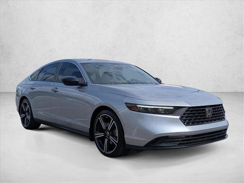 Silver/Gray 2023 Honda Accord Hybrid Sport