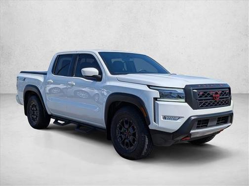 Glacier White 2024 Nissan Frontier PRO-X