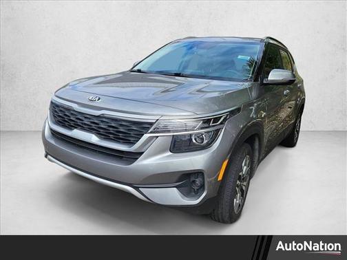 Steel Gray 2021 Kia Seltos EX