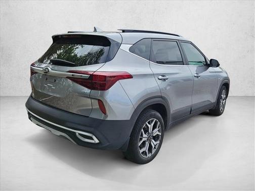 Steel Gray 2021 Kia Seltos EX