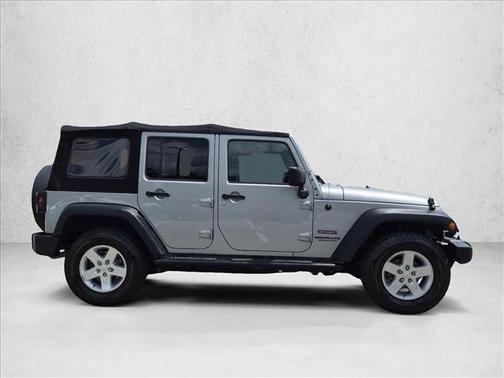 Billet Silver Metallic Clearcoat 2015 Jeep Wrangler Unlimited Sport