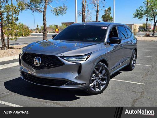 Liquid Carbon Metallic 2023 Acura MDX A-SPEC