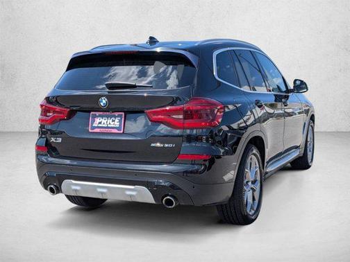 Black Sapphire Metallic 2021 BMW X3 sDrive30i