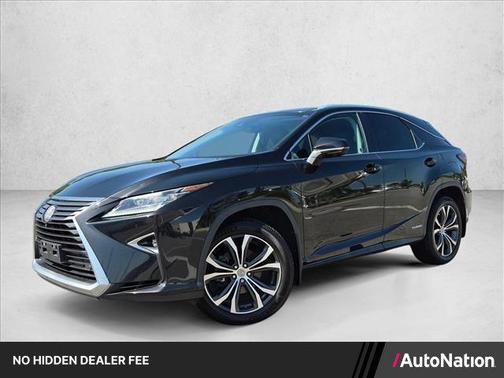 White 2016 Lexus RX 450h Base