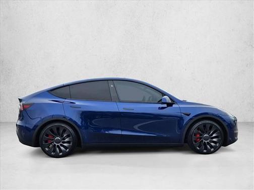 Deep Blue Metallic 2024 Tesla Model Y Performance Dual Motor All-Wheel Drive