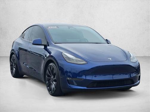 Deep Blue Metallic 2024 Tesla Model Y Performance Dual Motor All-Wheel Drive