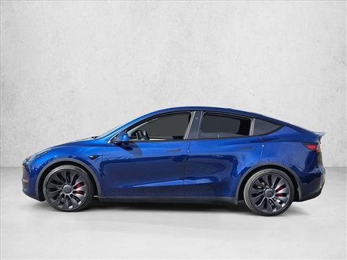 Deep Blue Metallic 2024 Tesla Model Y Performance Dual Motor All-Wheel Drive