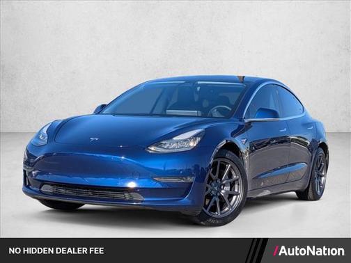Deep Blue Metallic 2020 Tesla Model 3 Long Range