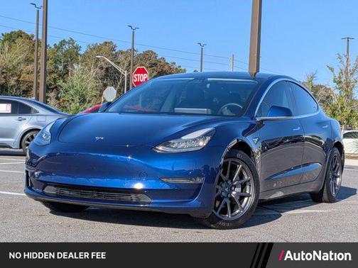 Deep Blue Metallic 2020 Tesla Model 3 Long Range