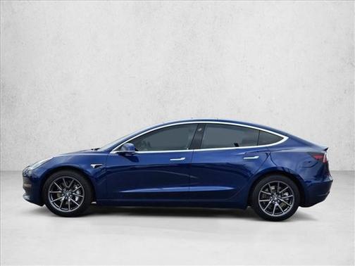 Deep Blue Metallic 2020 Tesla Model 3 Long Range