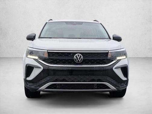 Pure White 2024 Volkswagen Taos 1.5T S