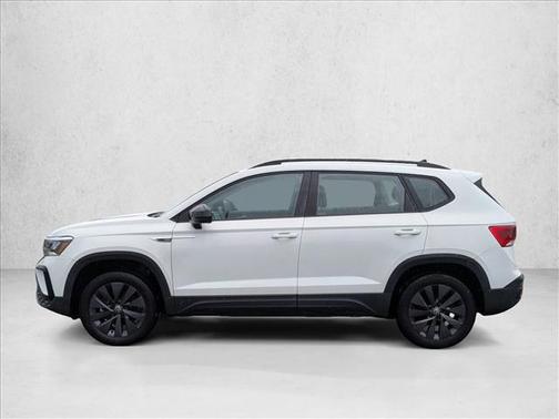 Pure White 2024 Volkswagen Taos 1.5T S