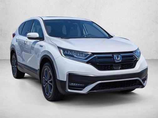 Platinum White Pearl 2022 Honda CR-V Hybrid EX-L