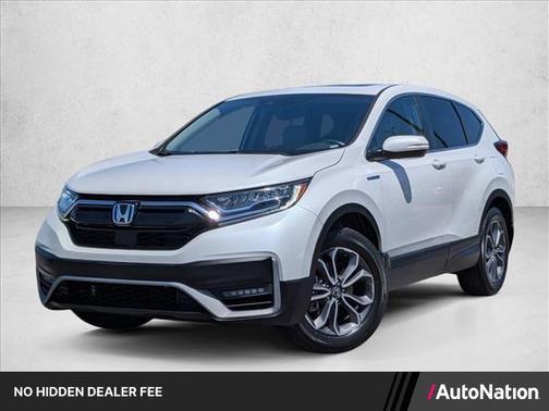 Platinum White Pearl 2022 Honda CR-V Hybrid EX-L